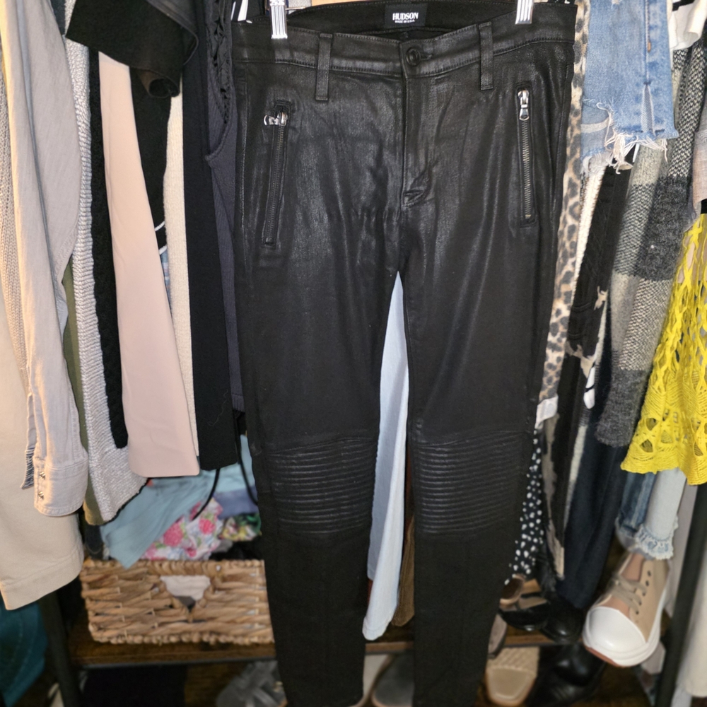 Hudson Jeans Black Skinny Women Jeans